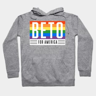 LGBTQ Beto O'Rourke For Texas 2024 | Beto For America | Beto Orourke 2022 Texas Governor | LGBT Gay Pride T-Shirt Hoodie